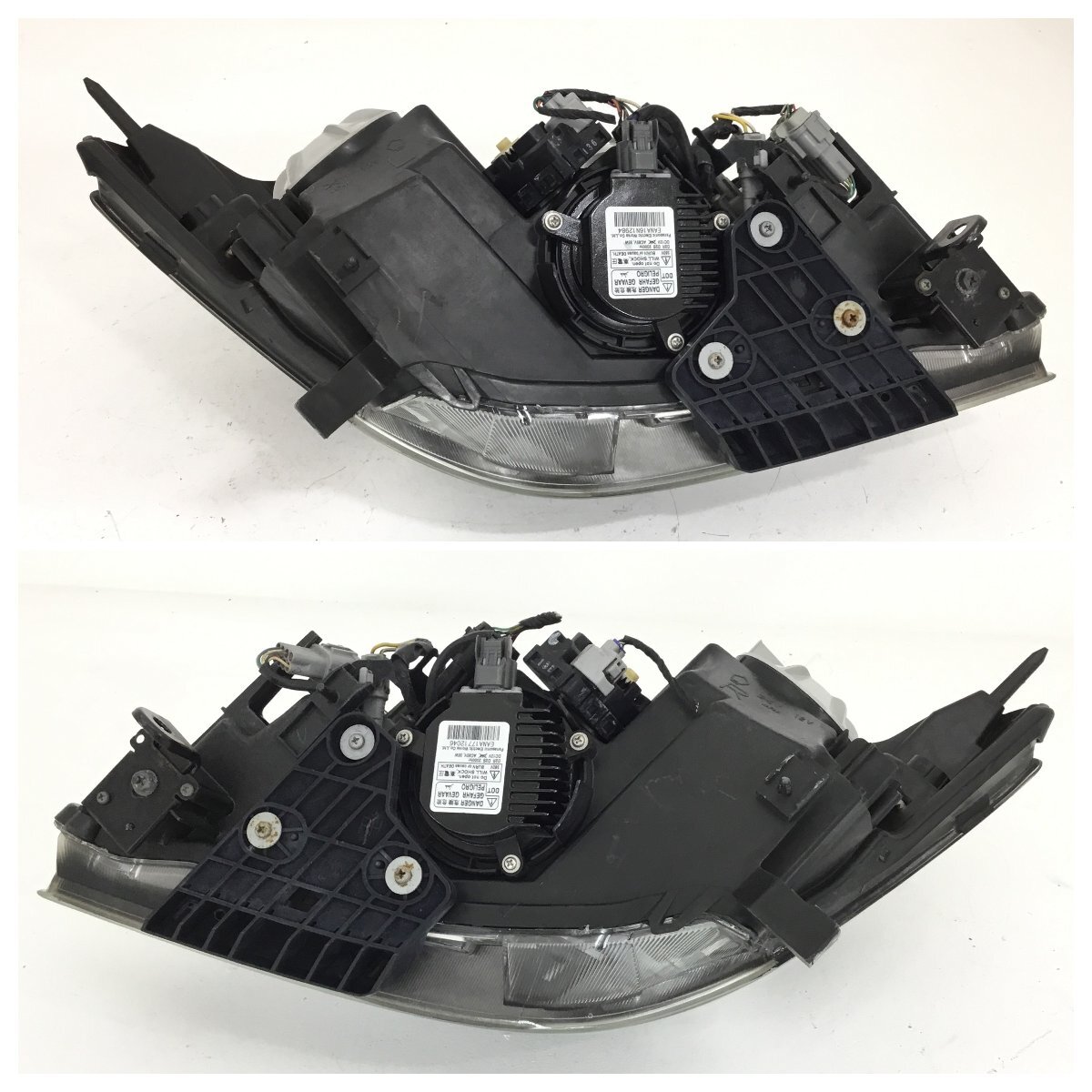 日産 51 フーガ 前期 純正 HID ブラックハウジング ヘッドライト 左右 セット KOITO 100-23035　　　　　　　　　　　　2502611 2L1-4 村_画像9