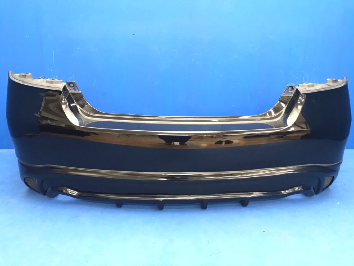 売り切り！ 日産 Y51 前期 フーガ 社外 スポイラー付き リア バンパー　ブラック クロ カラーNo:KH3　　　　　　2502611 2階 深_画像1