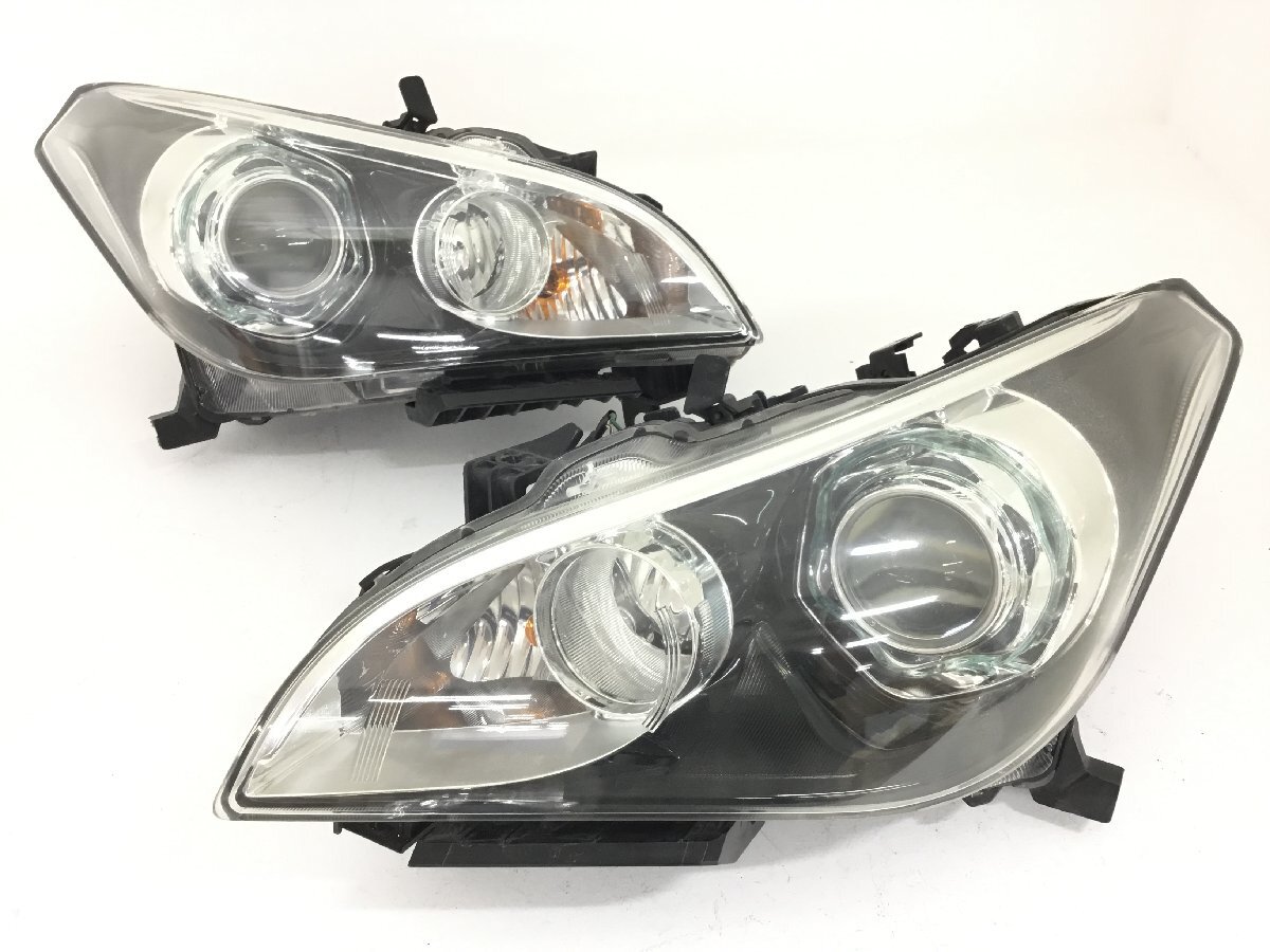 日産 Y51 フーガ 前期 純正 HID ヘッドライト 左右セット AFS有 KOITO 100-23035 　　　　 　　　　　　　2502090　 2J9-4 理　　_画像1