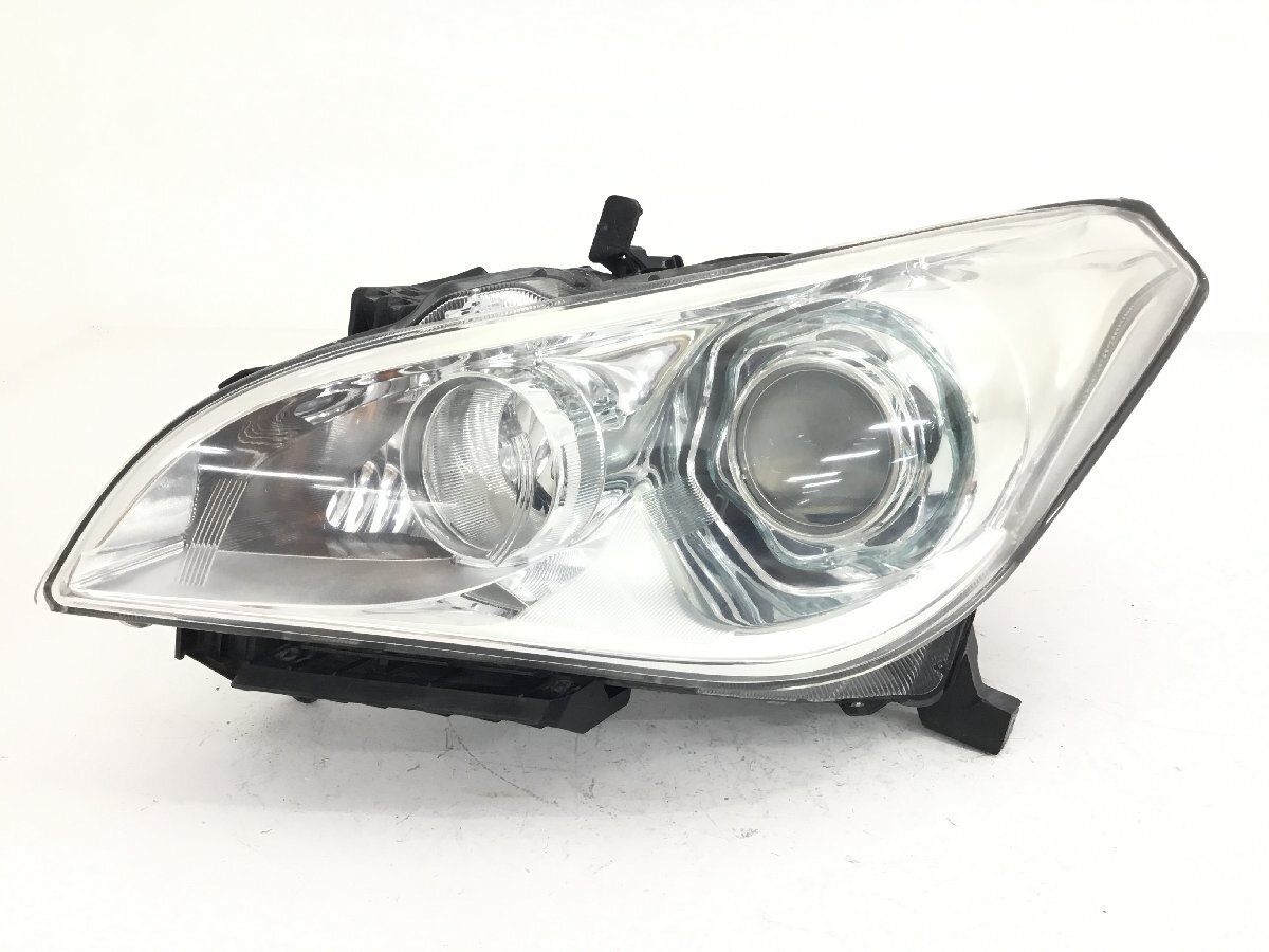 日産 Y51 フーガ 前期 純正 HID ヘッドライト 左 KOITO 100-23035 2502595 2H5-2 花_画像1