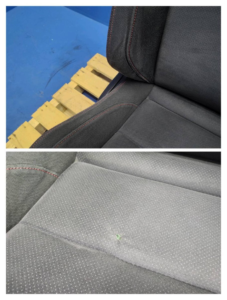 ZVW30 プリウス G`s 後期 クロ 運転席 助手席 フロント シート 左右セット トリムNo: FC20 手動 ヒーター無し 　2502647　2E1-5　友_画像5