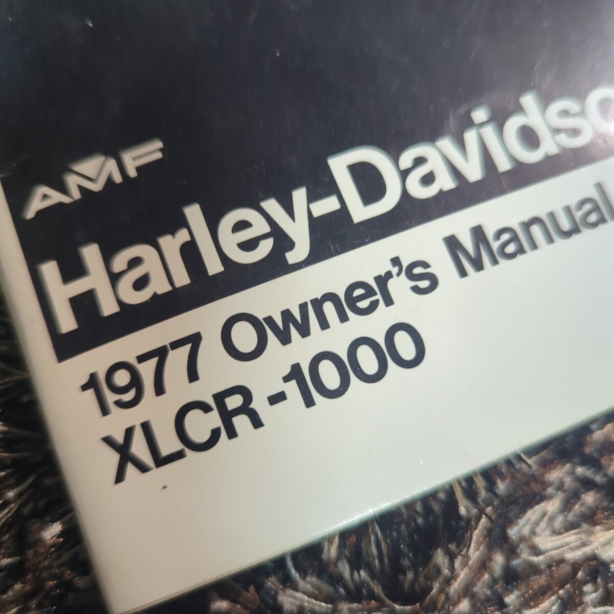 HARLEY-DAVIDSON Harley XLCR-1000 инструкция для владельца руководство по обслуживанию 1977 год