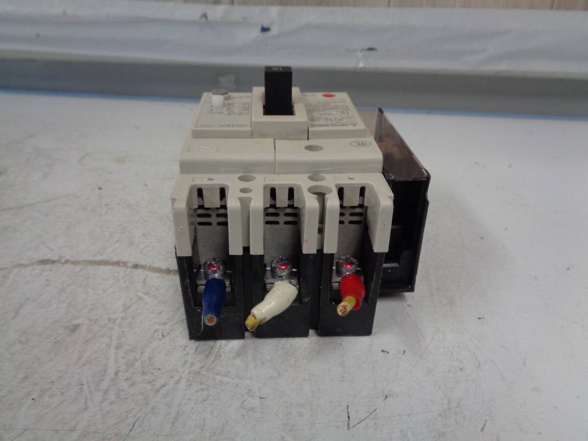 C4409 三菱電機 漏電遮断器 ノーヒューズブレーカー NV63-CW 3P15A ①P-3_画像4