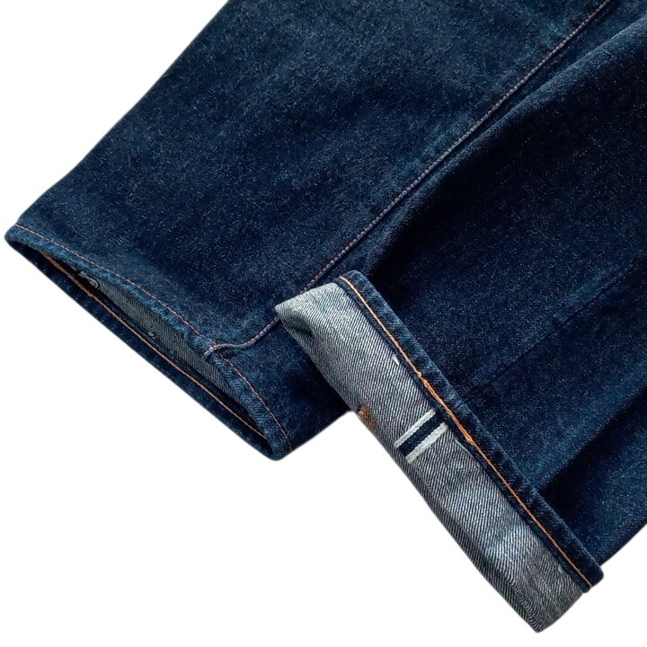 濃紺 W36 希少 エヴィス EVISU NO.1 SPECIAL Lot2000 大黒 カモメ ペイント ピンク セルビッチ エビス ジーンズ スペシャル _画像9