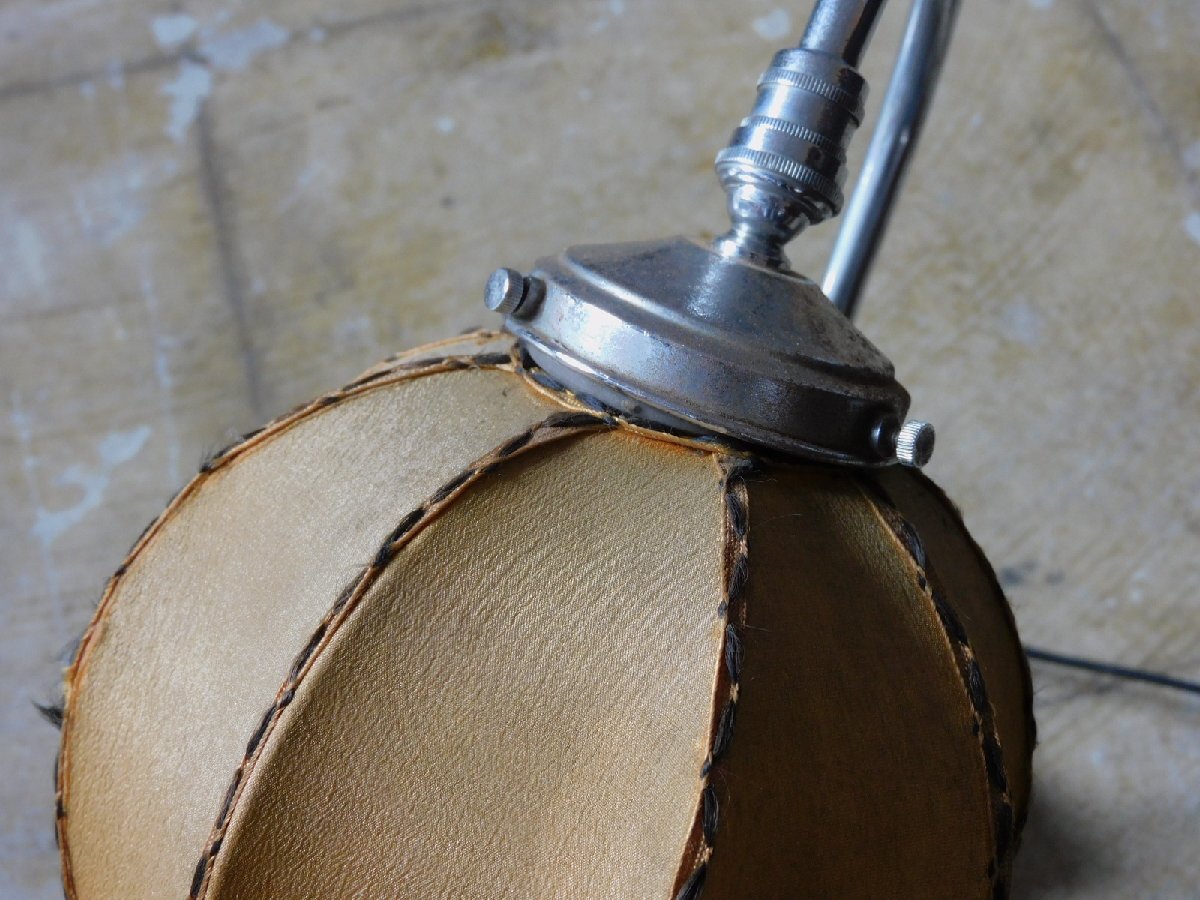 戦前 ふるいデスクライト HK-a-05671 / レトロ 卓上照明 ライト 電気スタンド_画像2