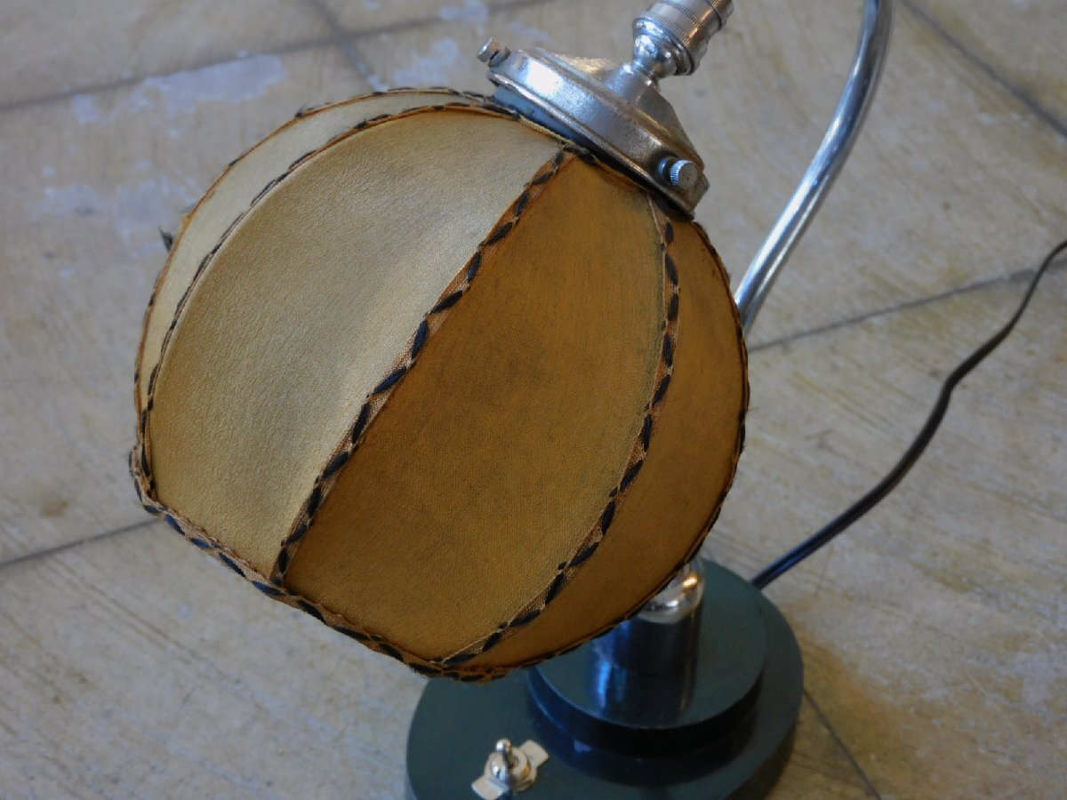 戦前 ふるいデスクライト HK-a-05671 / レトロ 卓上照明 ライト 電気スタンド_画像6