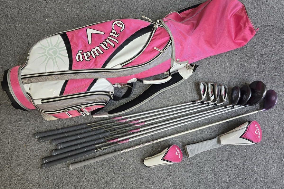 レディース！Callaway　Solaire 女性ゴルフセット+キャディバッグ_画像8