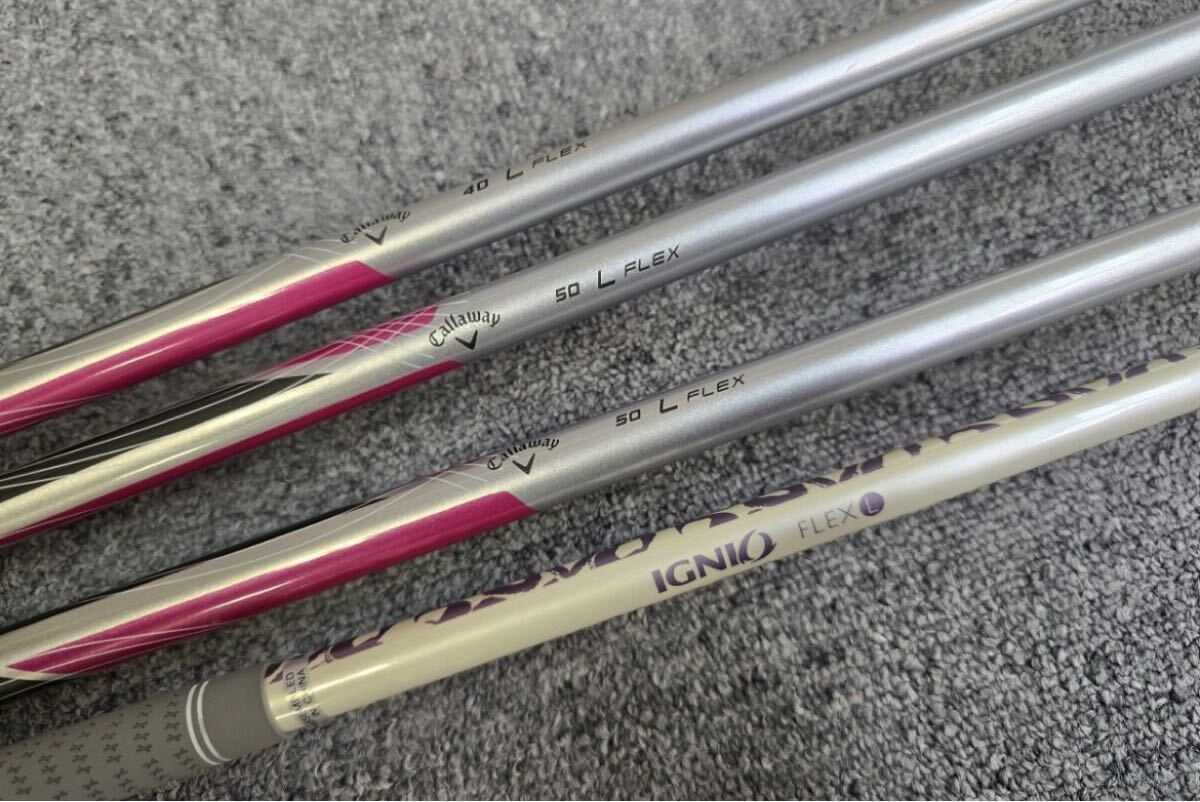 レディース！Callaway　Solaire 女性ゴルフセット+キャディバッグ_画像7