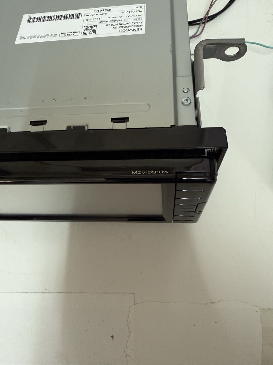 KENWOODカーナビ MDV-D310W 美品 配線付き　動作確認済み！！_画像4