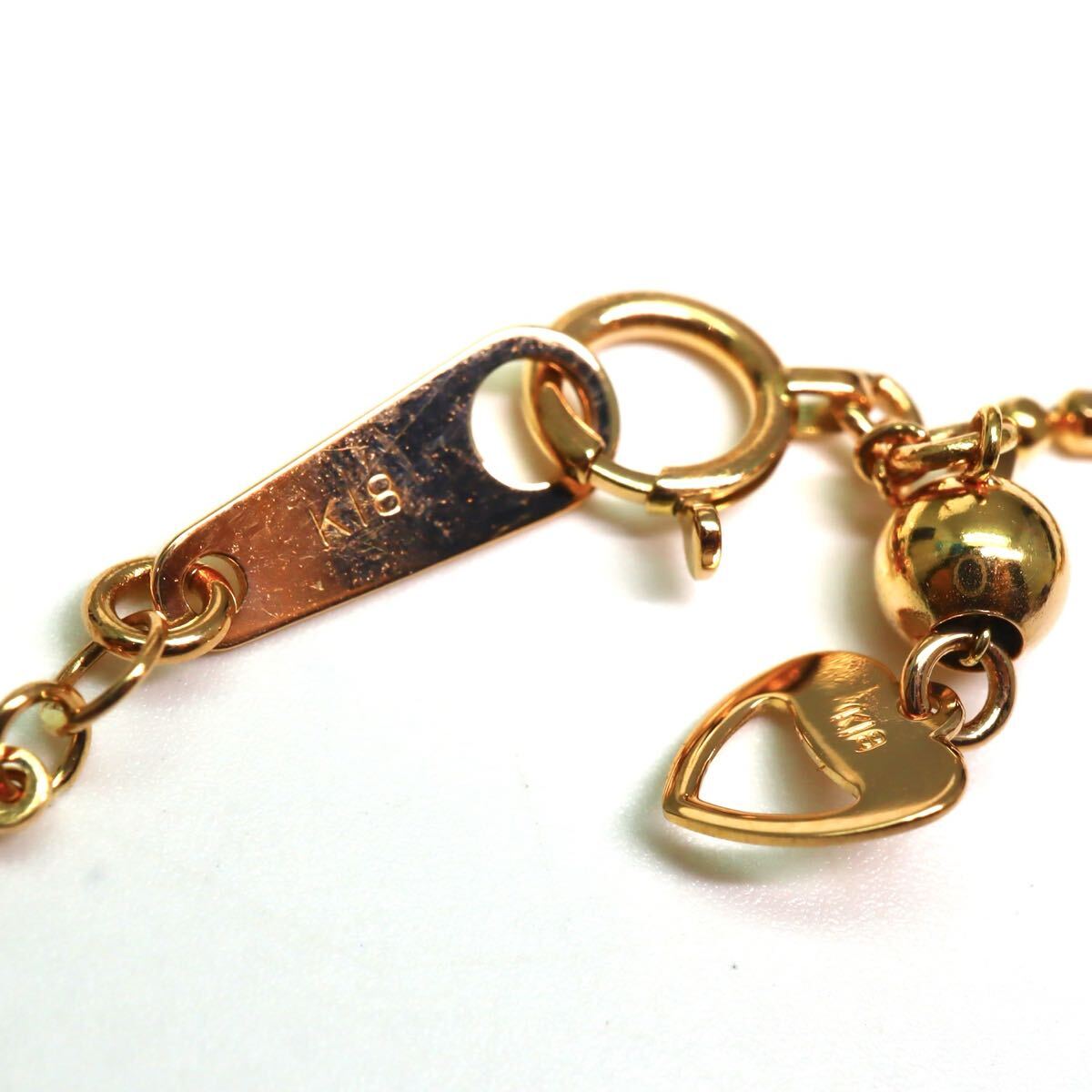 K18PG!!1.41/0.22/0.05ct!!◆天然ブラックダイヤモンド/天然ダイヤモンドネックレス◆N 約10.1g 約50cm ペンダント FA6/FA7 W566_画像7