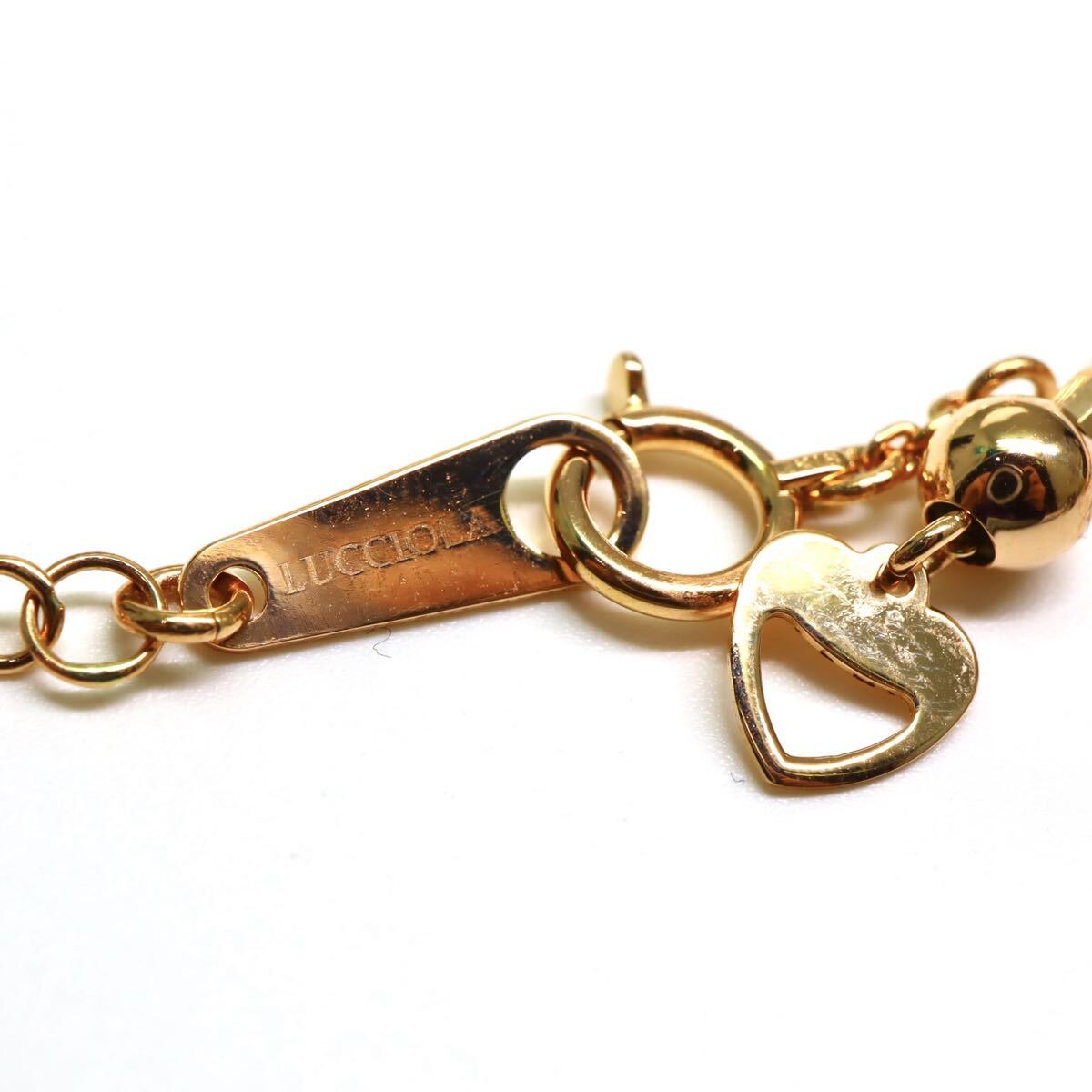 K18PG!!1.41/0.22/0.05ct!!◆天然ブラックダイヤモンド/天然ダイヤモンドネックレス◆N 約10.1g 約50cm ペンダント FA6/FA7 W566_画像8