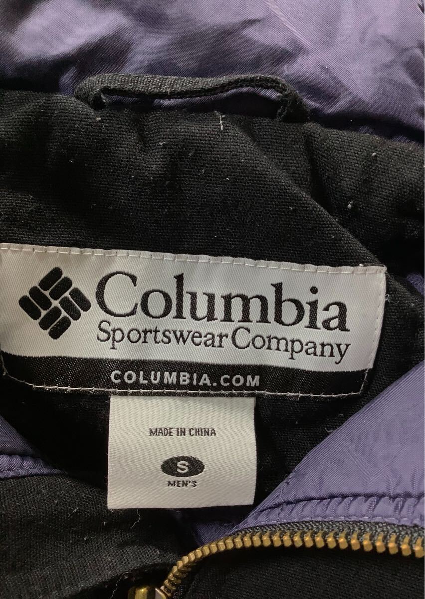 な1769 Columbia コロンビア ウィルクスポイントジャケット ナイロンジャケット S ブラック ロゴ刺繍 OMNI-SHIELD_画像3