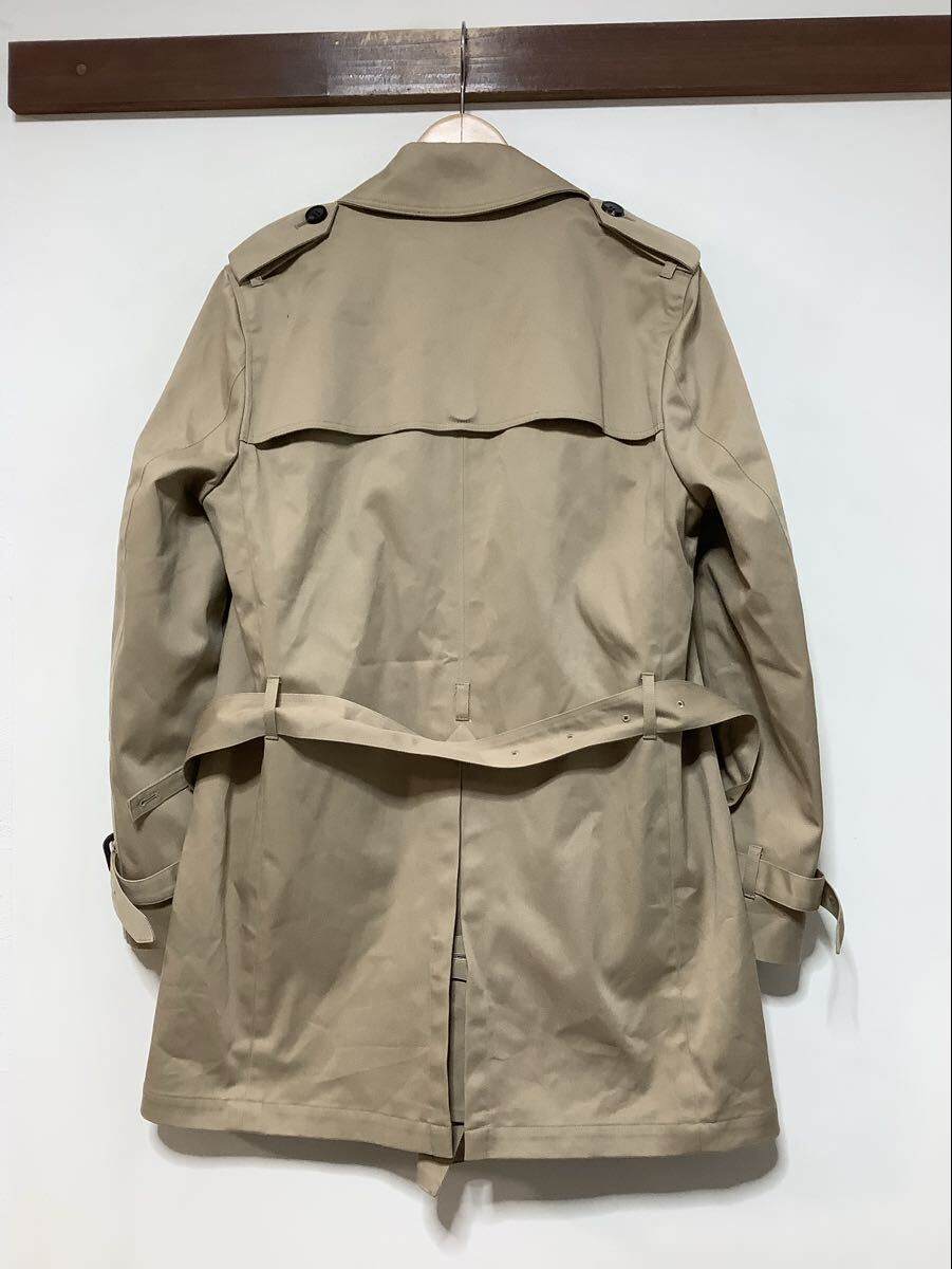 ぬ1752 UNITED TOKYO ユナイテッドトウキョウ トレンチコート 1 ベージュ メンズ 日本製 ストレッチ入り_画像2