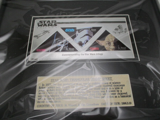 ★☆スターウォーズ　STAR　WARS　TRILOGY　切手シート　1996　新品未開封☆★_画像2