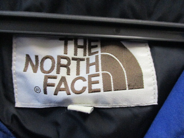 ★☆ノースフェイス　THE　NORTH　FACE　ダウンジャケット　ブルー　90Sサイズ☆★_画像3