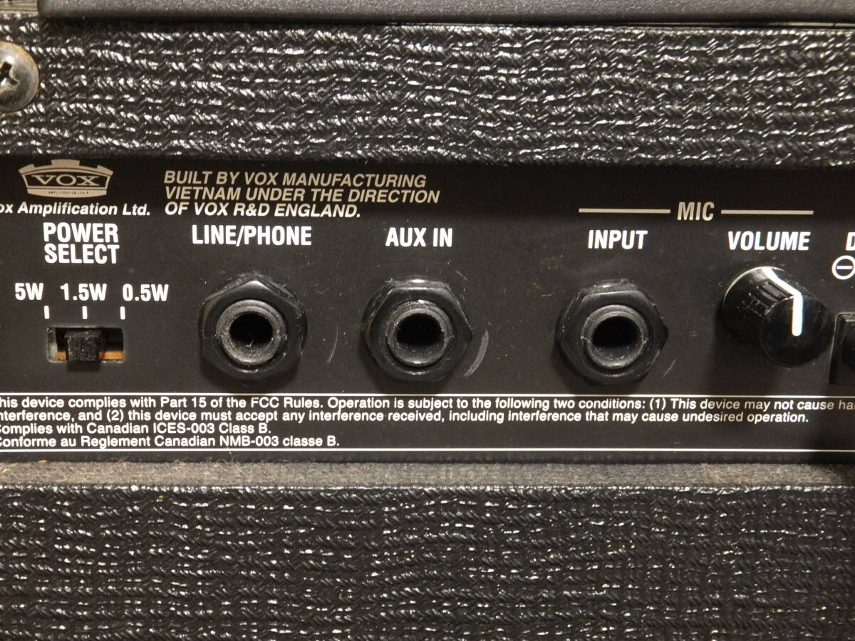 VOX DA5　純正ACアダプター付属_画像6