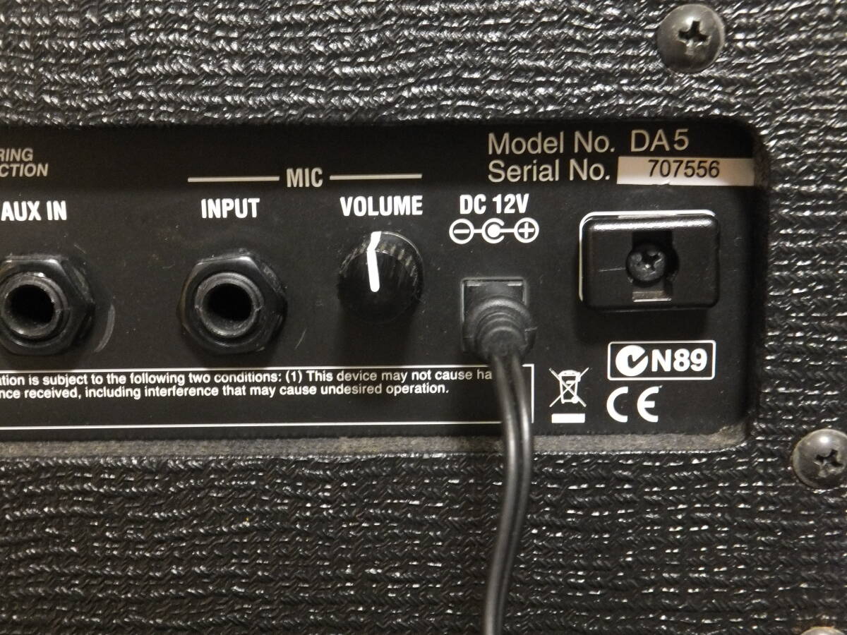 VOX DA5　純正ACアダプター付属_画像7