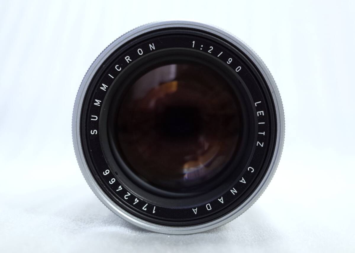 ライカ　ズミクロン　１：２　９０ｍｍ　１７４万台　　　（検索：ライツ　カナダ　Ｍマウント　ＬＥＩＣＡ　ＬＥＩＴＺ）_画像4