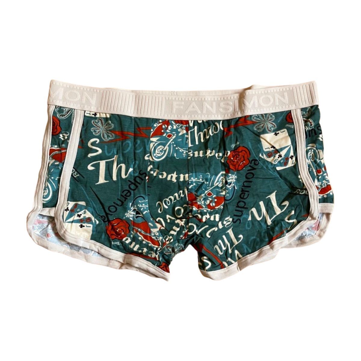 【訳あり】メンズ ボクサーパンツ 3枚セット インナー 伸縮 吸汗速乾 Mサイズ相当 おしゃれ_画像3