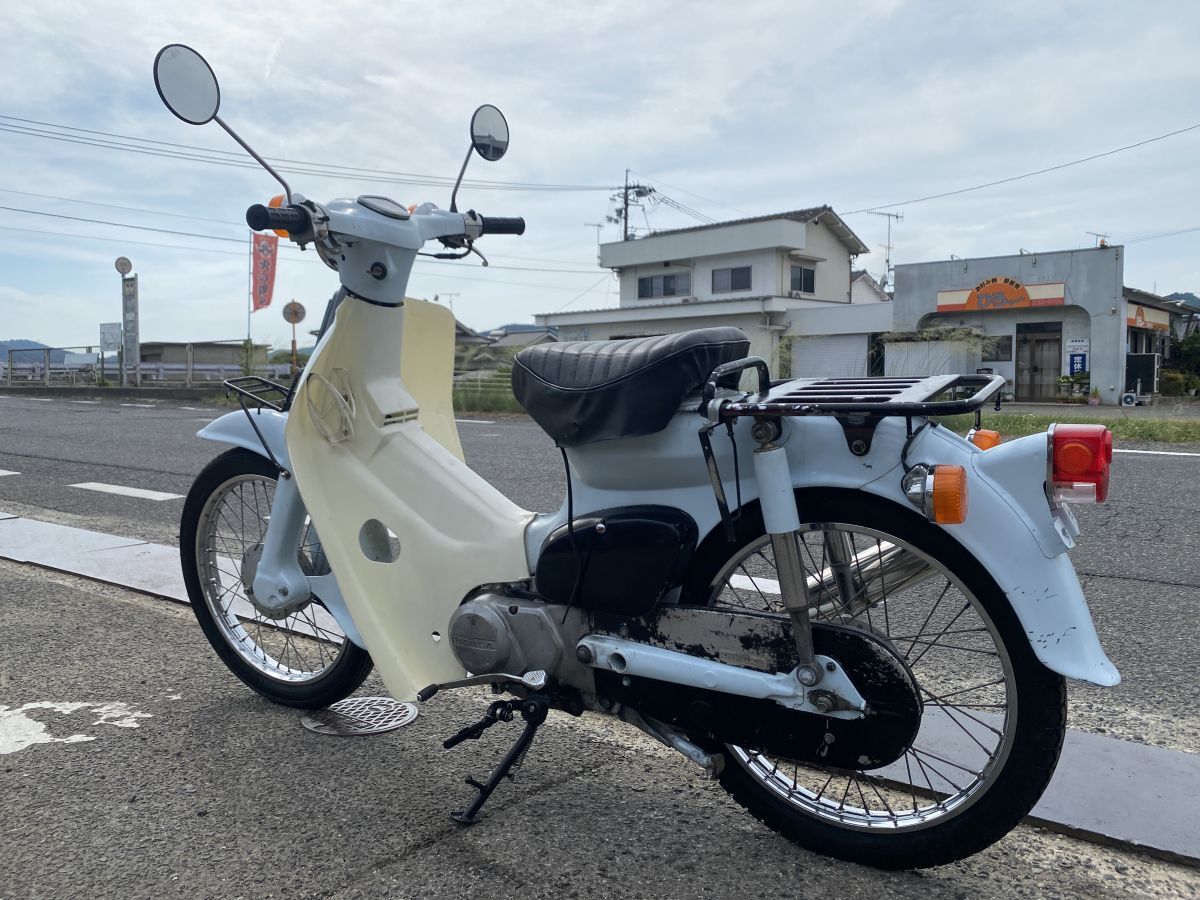 ホンダ スーパーカブ C50 12V 3速 実動 書類付き PE20 ビッグキャブ ファンネル仕様 通勤 通学 カスタムベースにも_画像5