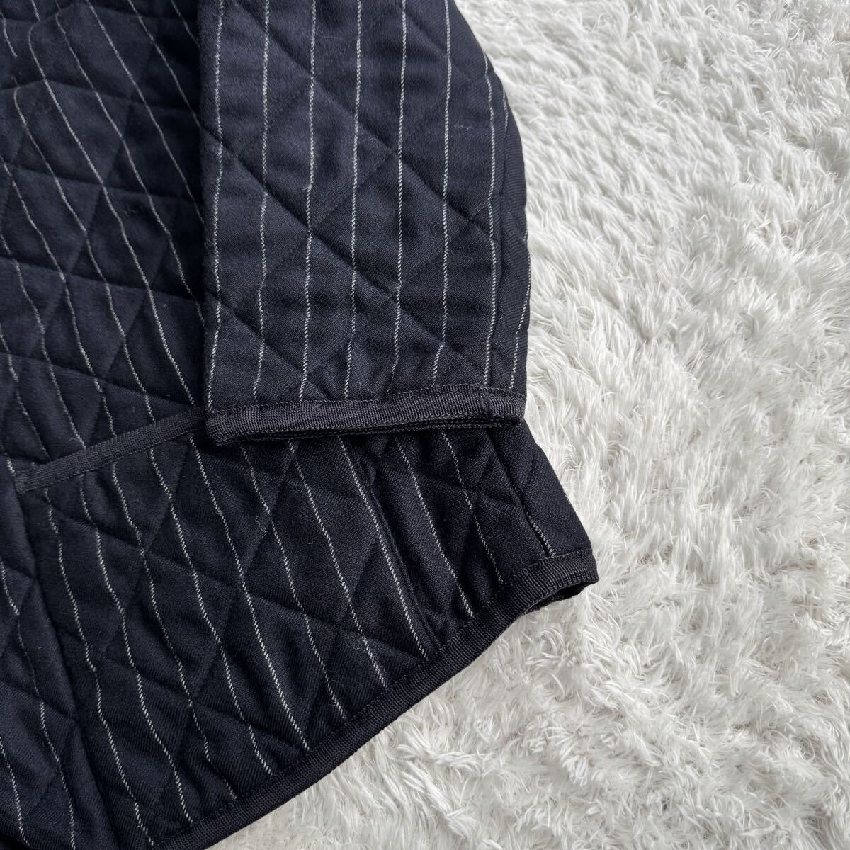 【英国製】 マッキントッシュ ロロピアーナ ウール キルティング ジャケット コート 40 L相当_画像3