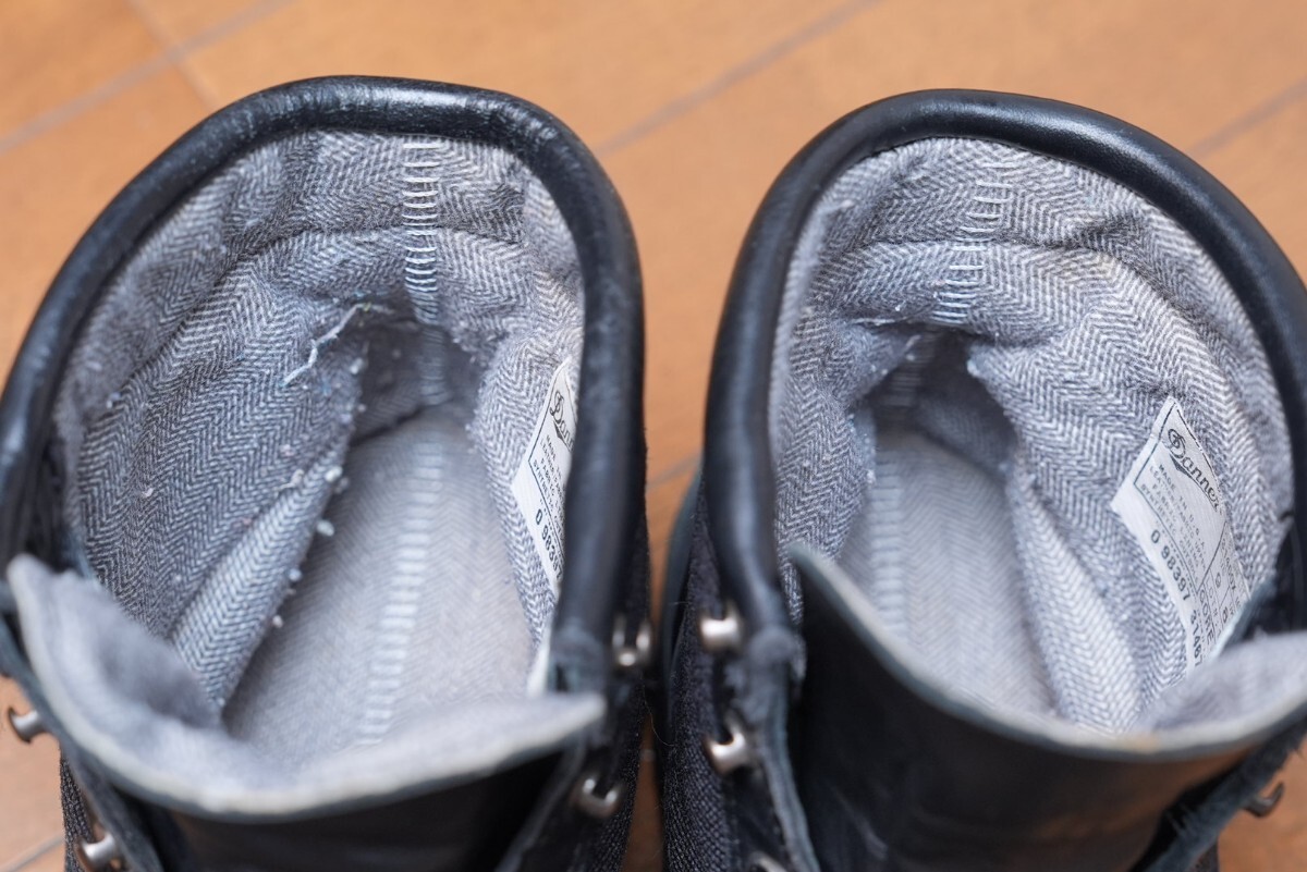 DANNER ダナーライト ブラック　us9　黒 31400x ゴアテックス　USA製_画像5