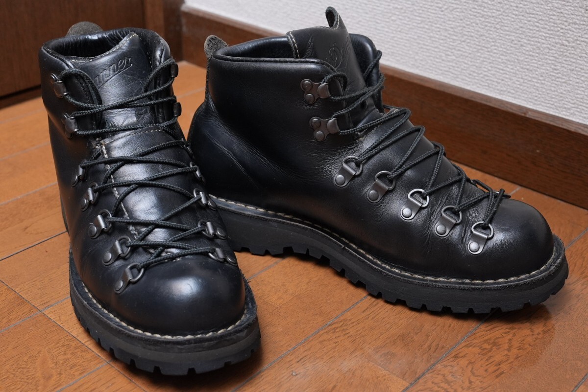 DANNER ダナー マウンテンライト ブラック　us8.5　黒 30860 ゴアテックス　USA製 ダナーライト_画像1