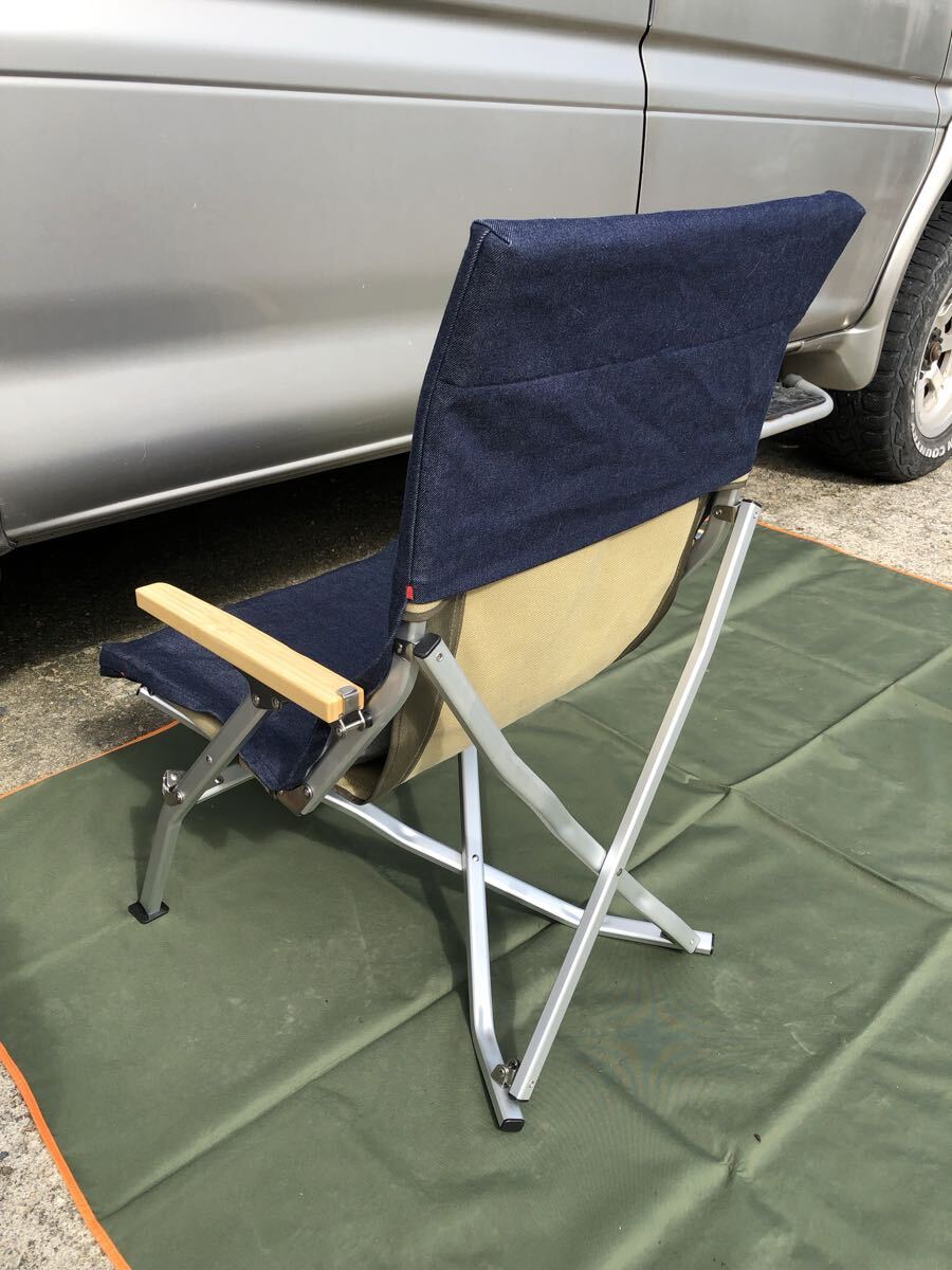 岡山デニム　スノーピークローチェア30用 シートカバー_画像3