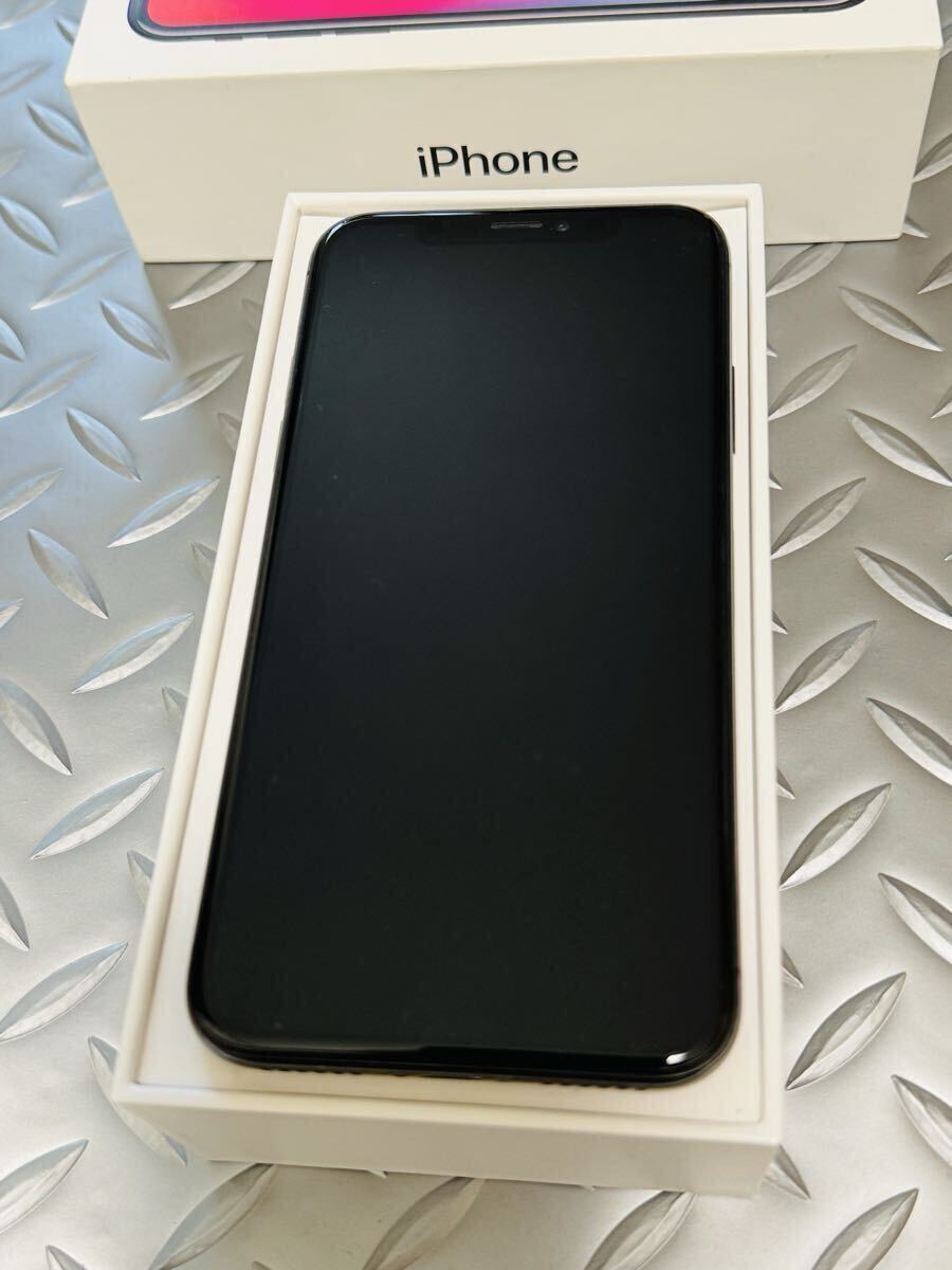【送料無料】iPhone X 256G SIMフリー　アメリカ版　スペースグレー_画像4