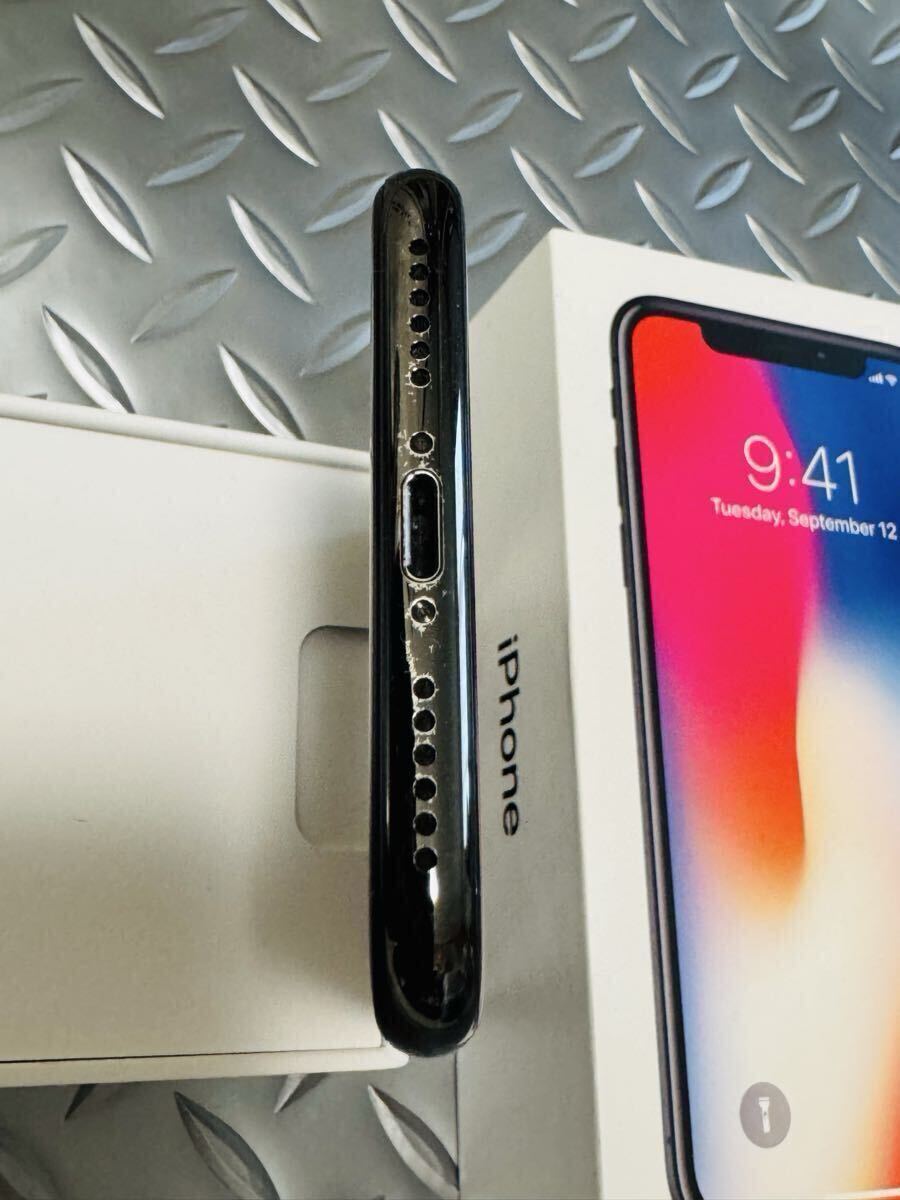 【送料無料】iPhone X 256G SIMフリー　アメリカ版　スペースグレー_画像8