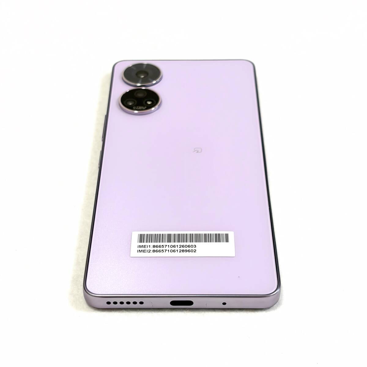 1円スタート 【超希少な美品】動作確認済み SIMフリー SoftBank版 あんしんファミリースマホ A303ZT ラベンダー 6.7インチ_画像6