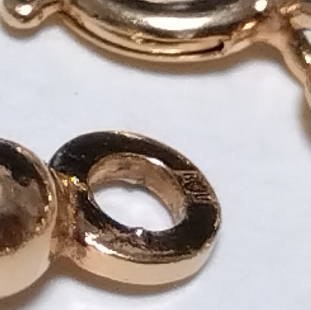 【Ralph Lauren 1970's French Vintage】希少ラルフローレン/フランス製ヴィンテージボールチェーンネックレス/マルコムベッツ_画像7