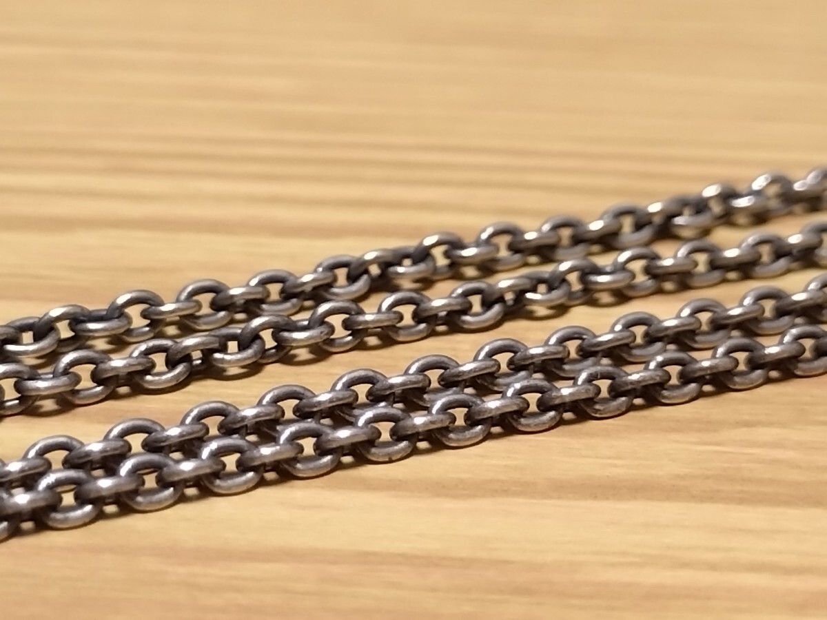 【AMNESTY】希少アーカイブ当時物SILVER925アムネスティペンダント2枚＆チェーン/ムラジュン愛用_画像6