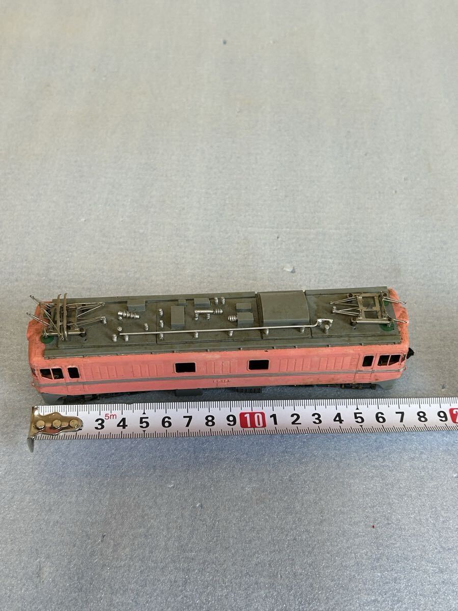 メーカー不明 詳細不明 ED461 電気機関車 HOゲージ 鉄道模型 動作未確認 中古ジャンク品_画像6