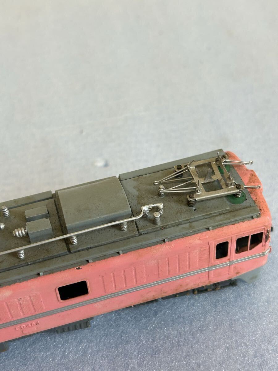 メーカー不明 詳細不明 ED461 電気機関車 HOゲージ 鉄道模型 動作未確認 中古ジャンク品_画像8