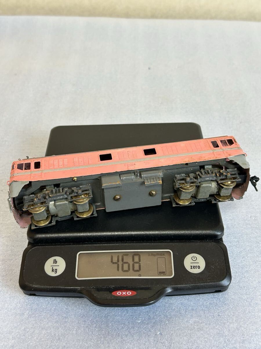 メーカー不明 詳細不明 ED461 電気機関車 HOゲージ 鉄道模型 動作未確認 中古ジャンク品_画像10