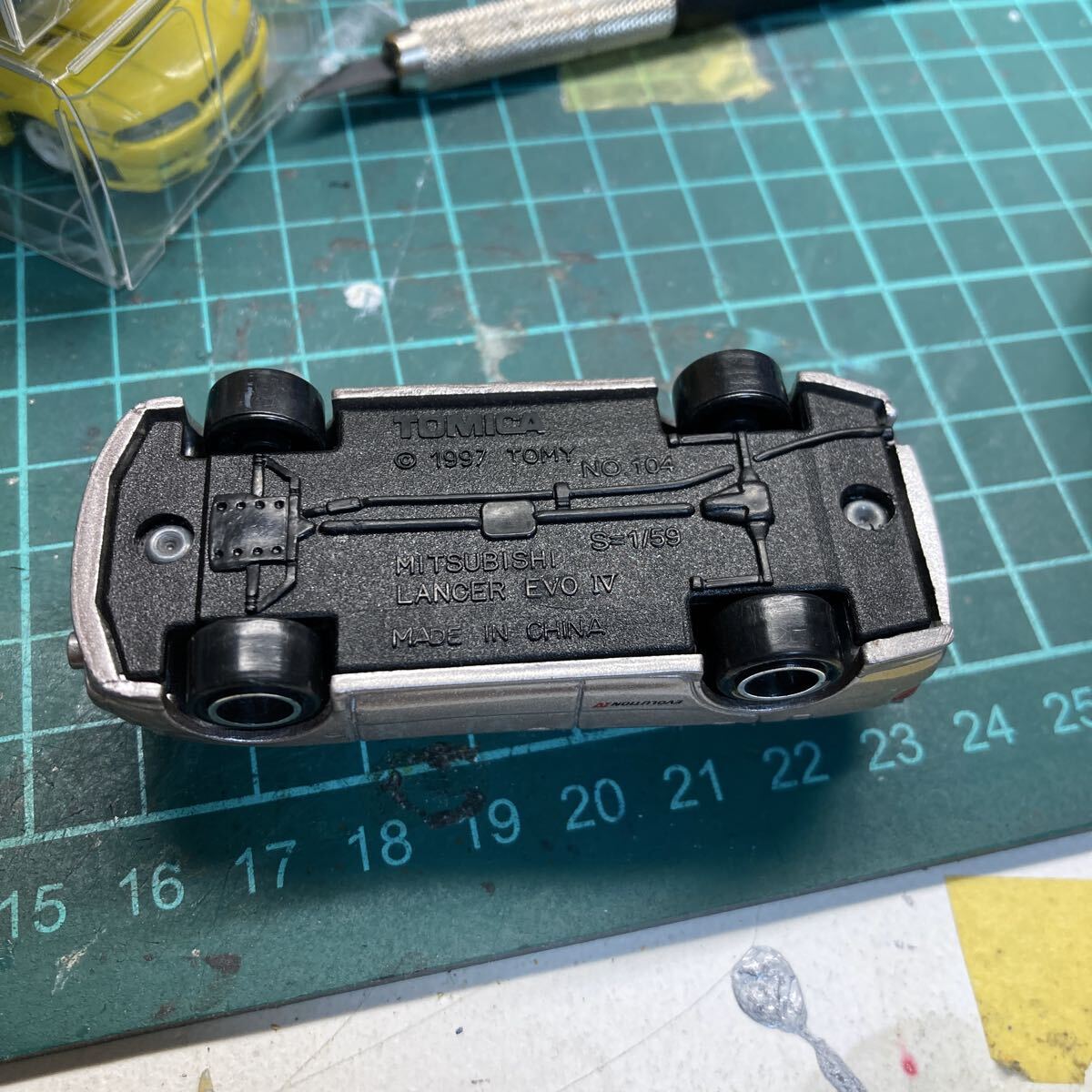 即決 三菱 ランサーエボリューションⅣ No104_画像3