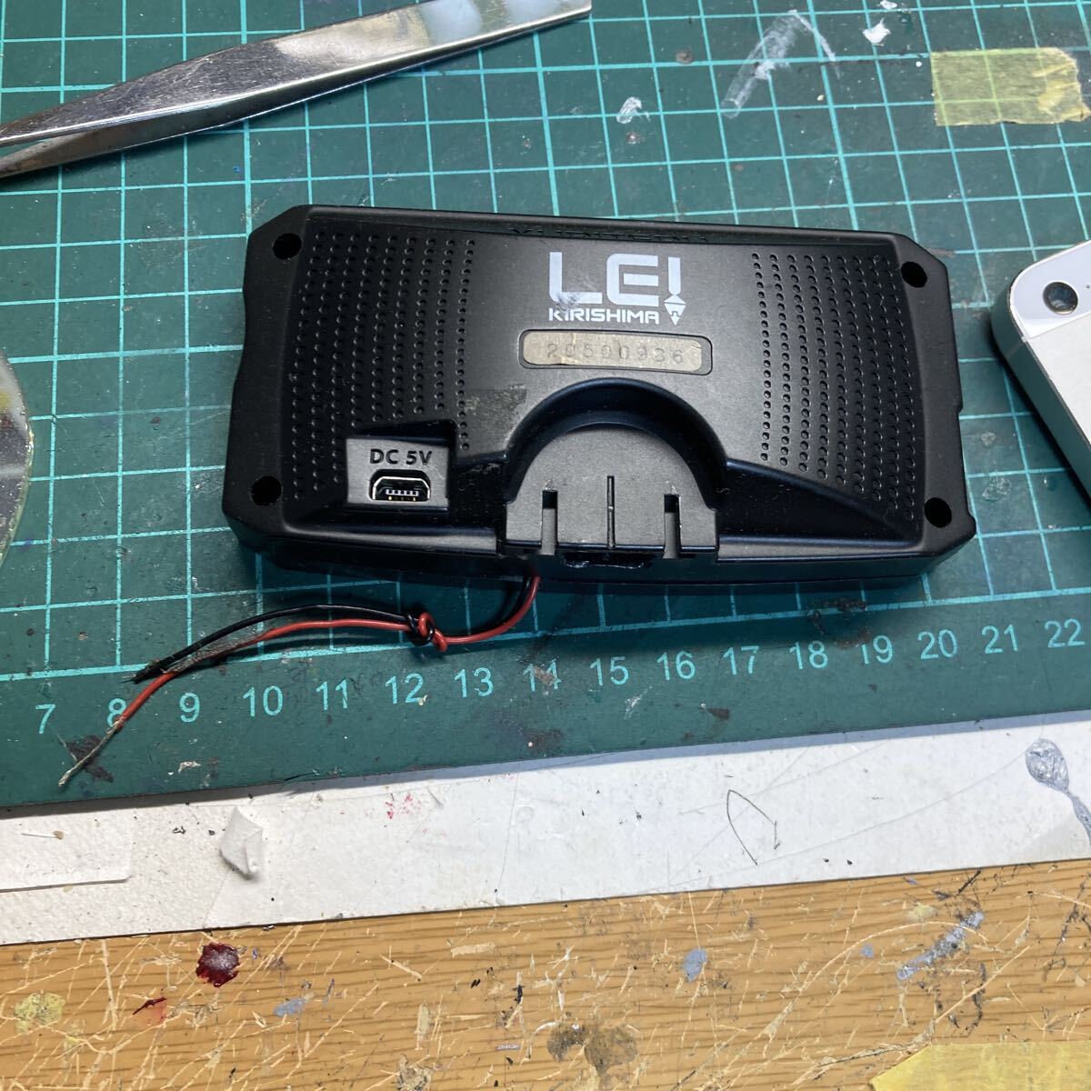 即決 一応動く 霧島レイ レーダー探知機 Lei02 ジャンク品_画像2