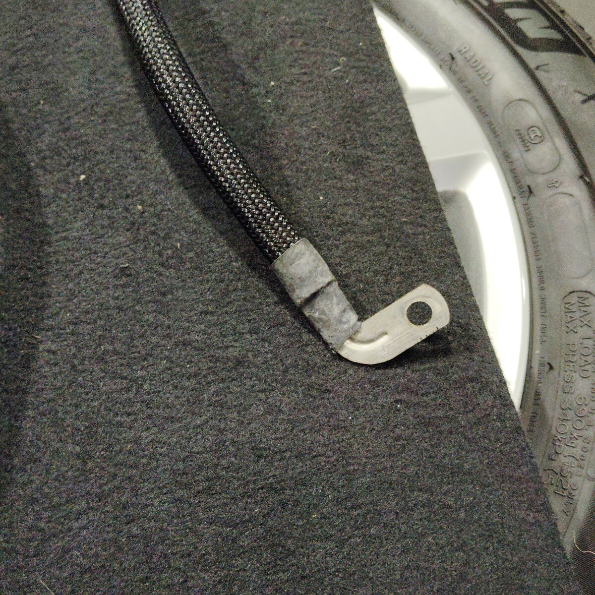 マセラティギブリ M157 MG30 ポジティブバッテリーケーブル配線ハーネス 067000655300_画像2