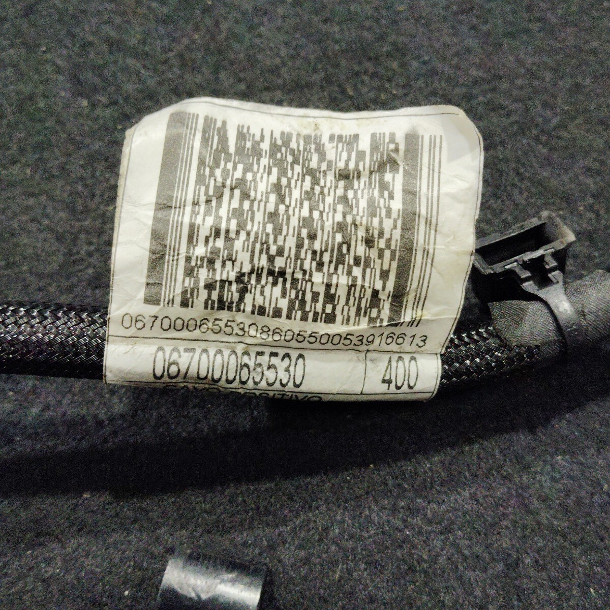 マセラティギブリ M157 MG30 ポジティブバッテリーケーブル配線ハーネス 067000655300_画像4