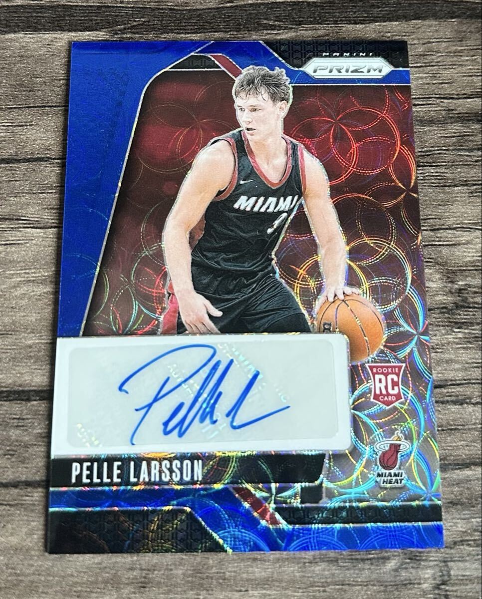 49枚限定　PELLE LARSSON Panini Prizm RC 直筆 サイン　 Auto ルーキー　NBA basketball _画像1