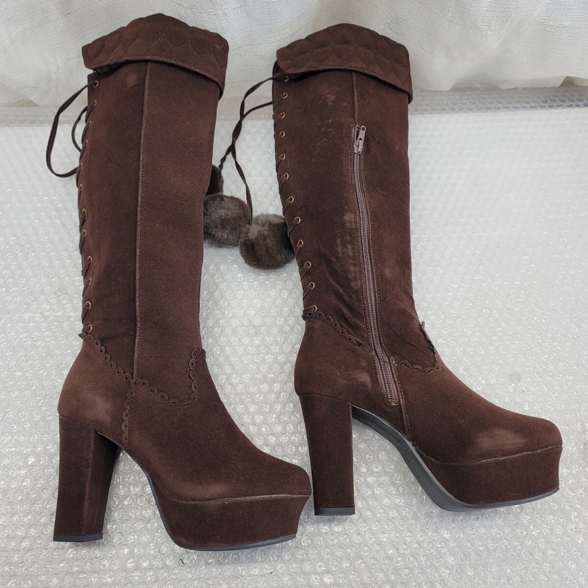 5329 23.5 夢展望 ブーツ 526977 靴_画像4