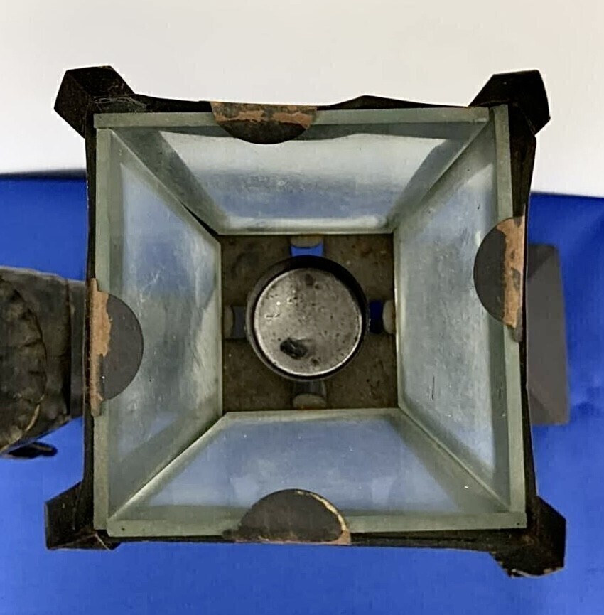  жестяная пластина рыцарь .. улица лампа украшение спиртовка retro style коллекция античный б/у товар сбор collector украшение изделие прикладного искусства . старый труба 53935887