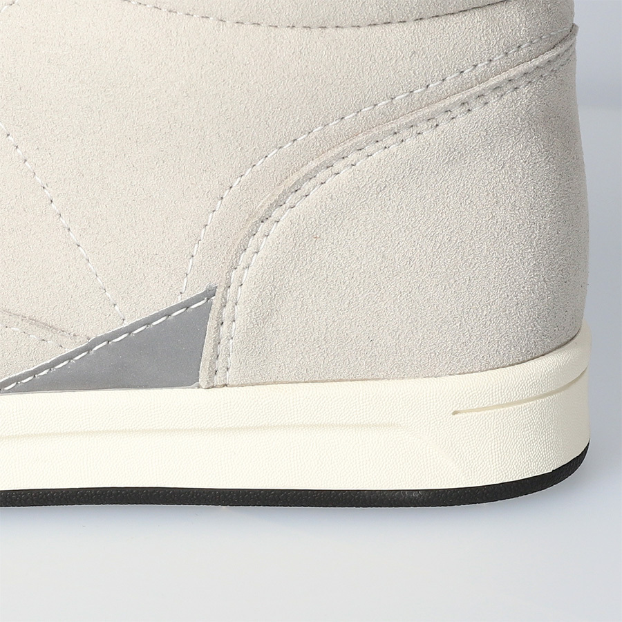 ROB-206 グレー 38 24.0cm相当 RossoStyleLab ロッソ 防水 ライディングブーツ ダイヤル式 シューレースアップ バイク用_画像5