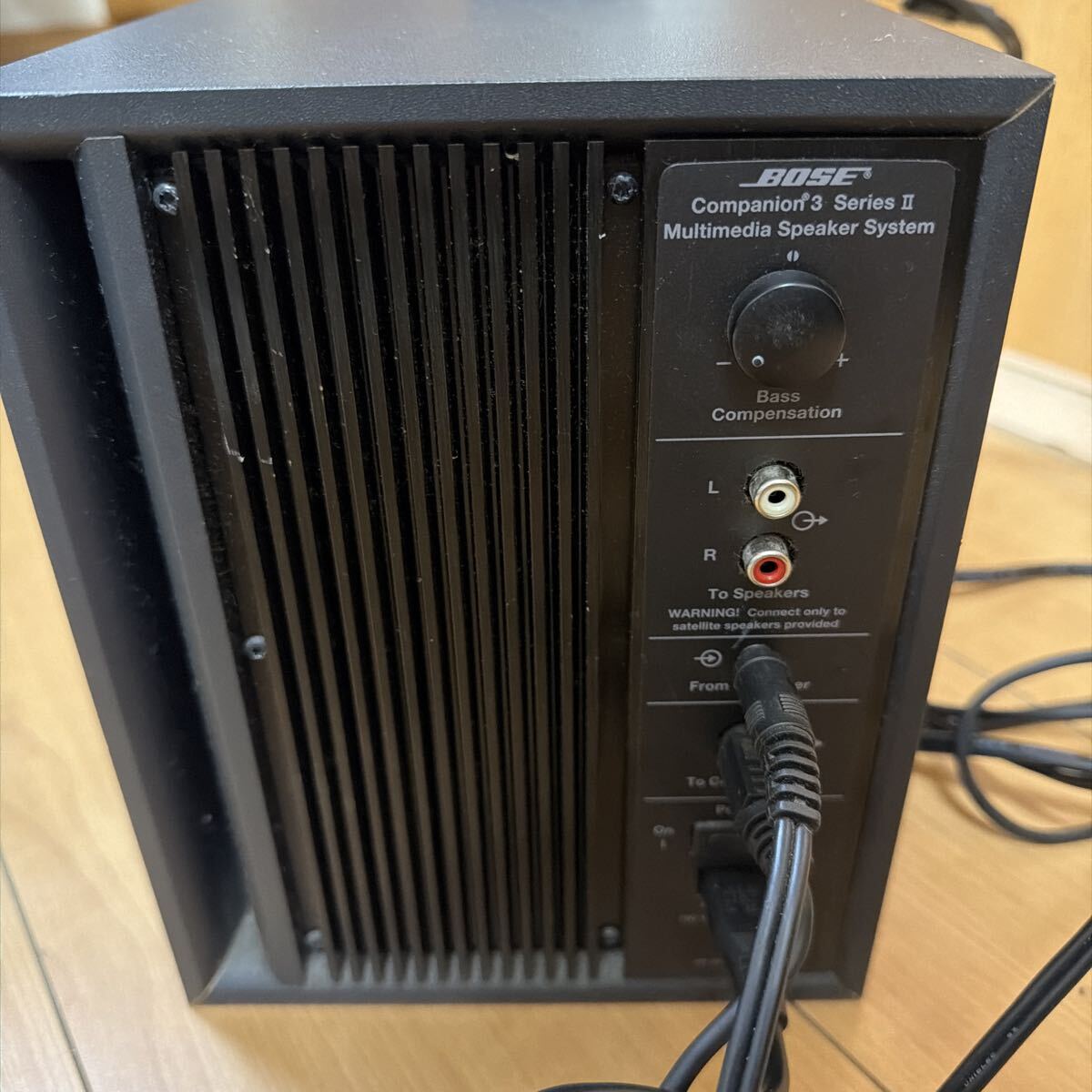 【動作確認済み】Bose Companion 3 Series II system スピーカー_画像5