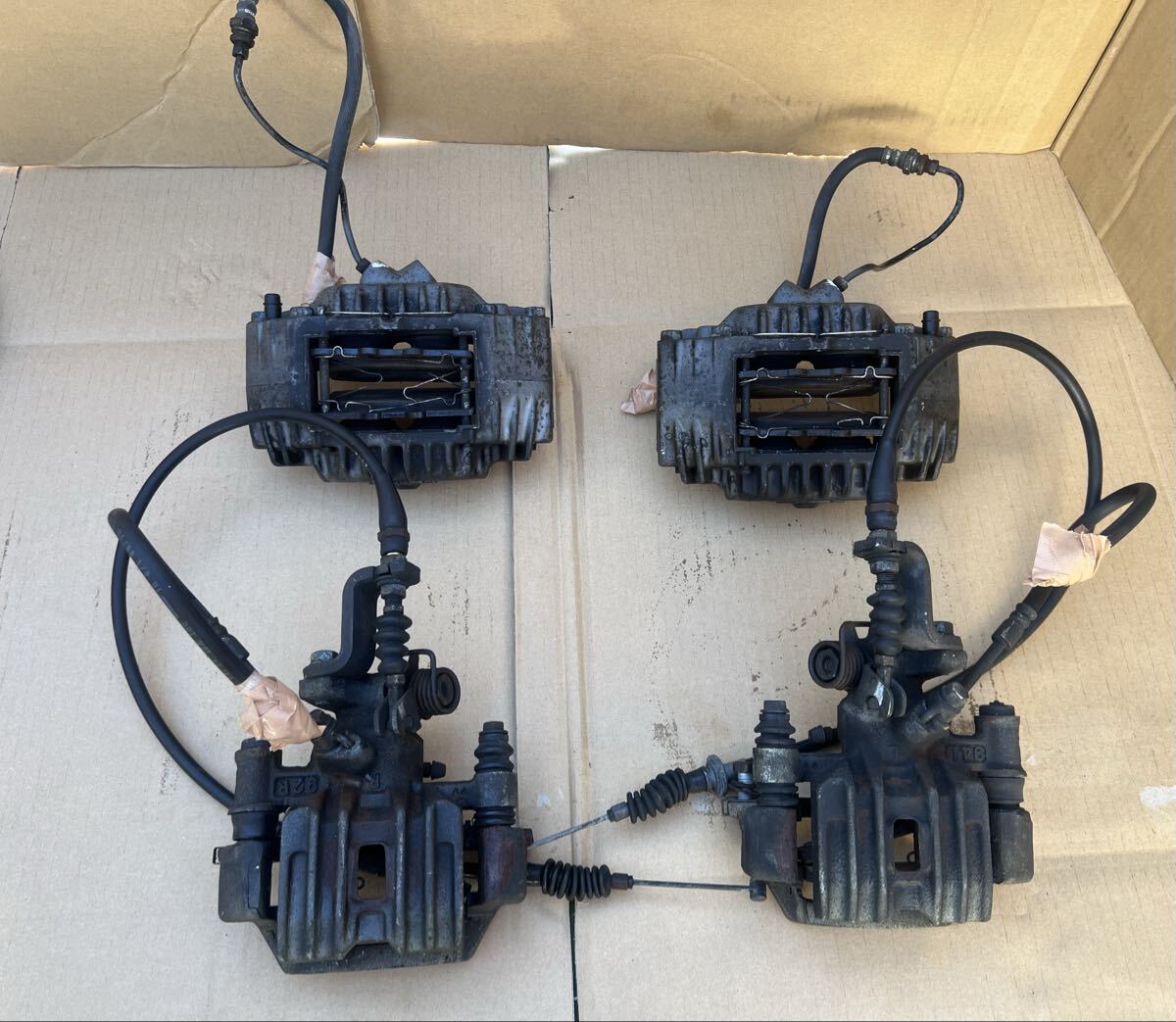 MAZDA ★マツダ　サバンナ　RX-7 RX7 E-FC3S FC3S 純正　後期 フロント リア キャリパー ローター セット_画像6