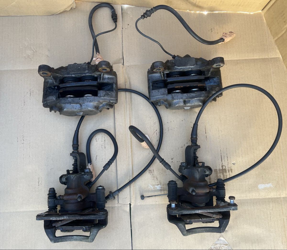 MAZDA ★マツダ　サバンナ　RX-7 RX7 E-FC3S FC3S 純正　後期 フロント リア キャリパー ローター セット_画像9