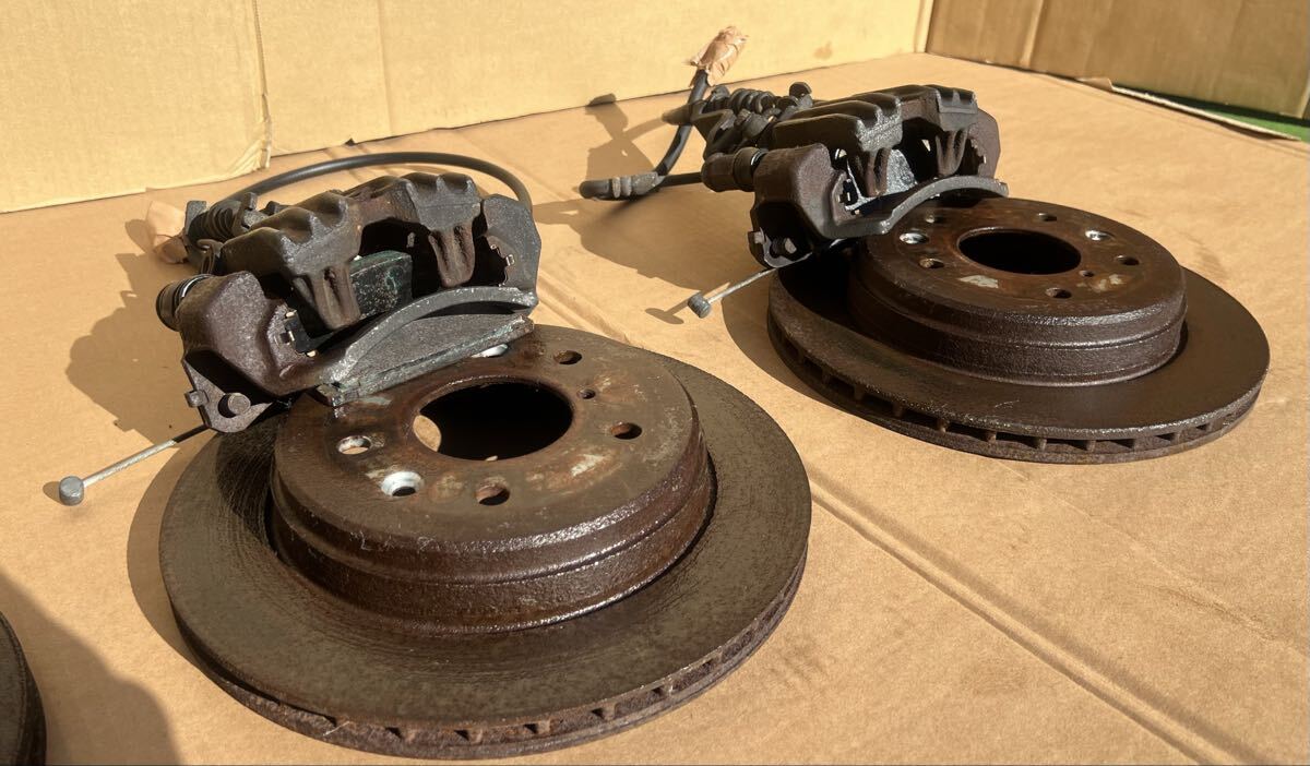 マツダ MAZDA ★ RX-7 E-FC3S RX7 FC3S 純正 後期 サバンナ ターボ フロント リア キャリパー ローター セット (2)_画像3