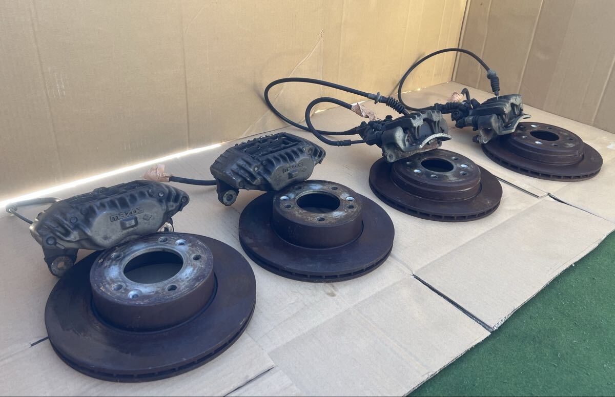 MAZDA ★マツダ　サバンナ　RX-7 RX7 E-FC3S FC3S 純正　後期 フロント リア キャリパー ローター セット_画像1