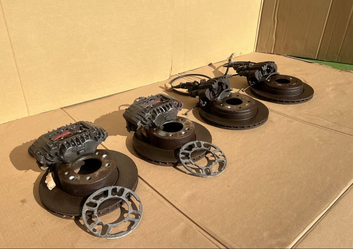 マツダ MAZDA ★ RX-7 E-FC3S RX7 FC3S 純正 後期 サバンナ ターボ フロント リア キャリパー ローター セット (2)_画像1